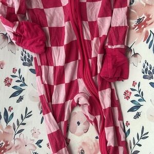 BAMBOO Pink Pajama Sets Cozy Sleepwear